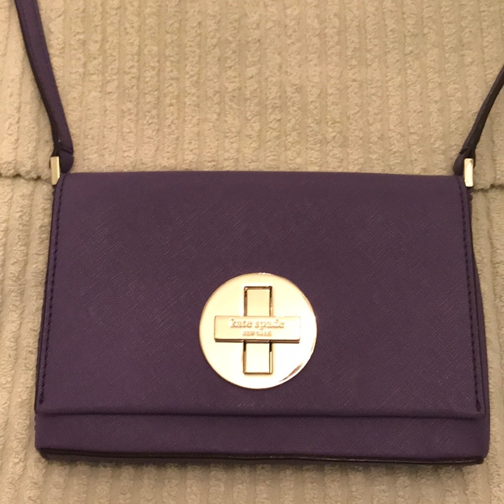 Royal Purple Kate Spade Purse